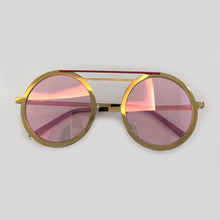 Load image into Gallery viewer, Alloy Frame Round Sunglasses