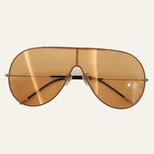 Load image into Gallery viewer, Metal Frame Oval Sunglasses Women