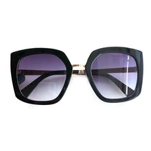 Load image into Gallery viewer, Flat Top Oversized Square Sunglasses Women